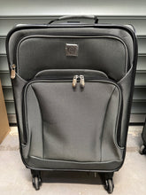 4 wheel Spinner Lightweight Suitcase Luggage Set Carry On Cabin Travel bag Grey