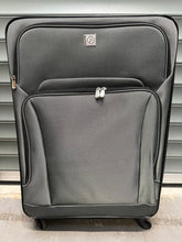 4 wheel Spinner Lightweight Suitcase Luggage Set Carry On Cabin Travel bag Grey