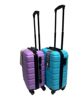 52cm x 35cm x 20cm New cabin Trolley Bag 4 Wheel Suitcase Hard Shell Carry On Cabin Hand Luggage
