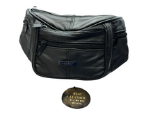 Womens Ladies leather Bum Bag Waist Fanny Pack Holiday Travel Wallet Money Belt
