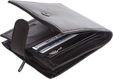 RFID Blocking Men's Wallets Black – Leather, Black, One Size, Coin Purse, Black, Taille Unique, Purses