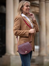 The Temara Embossed Saddle Bag