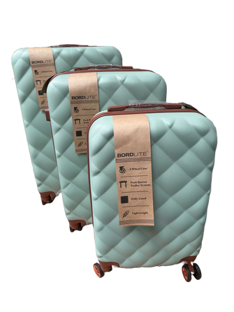 Bubble Design Lightweight Hard shell ABS polycarbonate suitcase - 360 degree spinnin - Lock - Modern Designg wheels