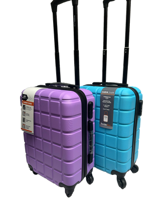 52cm x 35cm x 20cm New cabin Trolley Bag 4 Wheel Suitcase Hard Shell Carry On Cabin Hand Luggage