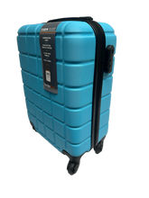 Ex Display 52cm x 35cm x 20cm New cabin Trolley Bag 4 Wheel Suitcase Hard Shell Carry On Cabin Hand Luggage