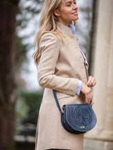 The Temara Embossed Saddle Bag