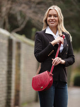 The Temara Embossed Saddle Bag