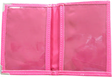 Leather Effect Grained PU Bus Pass Cover Holder with Zip up Coin Pocket