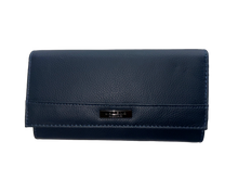 Womens RFID Luxury Real Leather Purse Multi Card Wallet Black Navy Pink Taupe