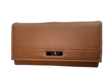 Womens RFID Luxury Real Leather Purse Multi Card Wallet Black Navy Pink Taupe