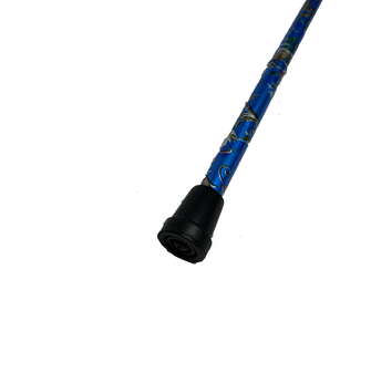 Marchet Ladies Fold able Lightweight Adjustable Walking Stick Cane with Soft Grip