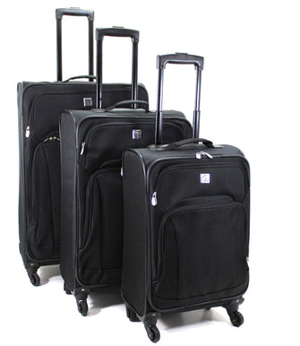 4 wheel Spinner Lightweight Suitcase Luggage Set Carry On Cabin Travel bag