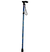 Marchet Ladies Fold able Lightweight Adjustable Walking Stick Cane with Soft Grip