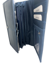 Womens RFID Luxury Real Leather Purse Multi Card Wallet Black Navy Pink Taupe