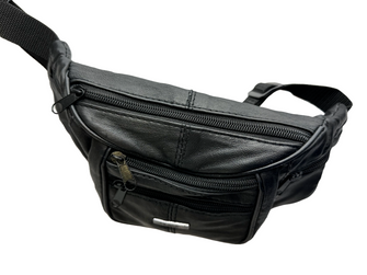 Womens Ladies leather Bum Bag Waist Fanny Pack Holiday Travel Wallet Money Belt