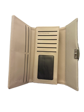 Womens RFID Luxury Real Leather Purse Multi Card Wallet Black Navy Pink Taupe