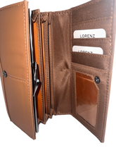 Womens RFID Luxury Real Leather Purse Multi Card Wallet Black Navy Pink Taupe