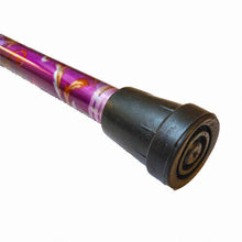 Marchet Ladies Fold able Lightweight Adjustable Walking Stick Cane with Soft Grip